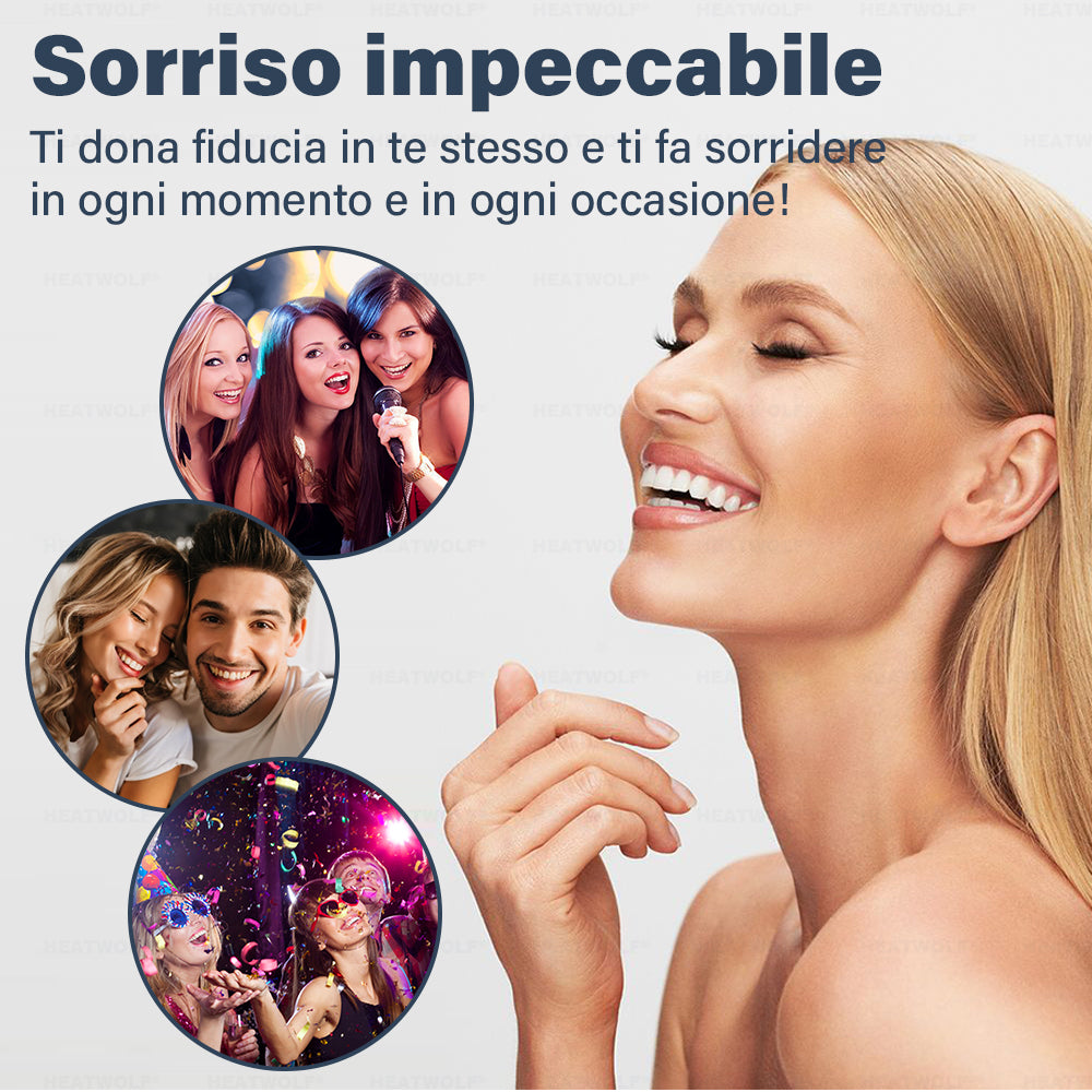✅ Prodotto e spedito dall’Italia | HEATWOLF® Protesi dentarie complete funzionali adattabili su misura ✨