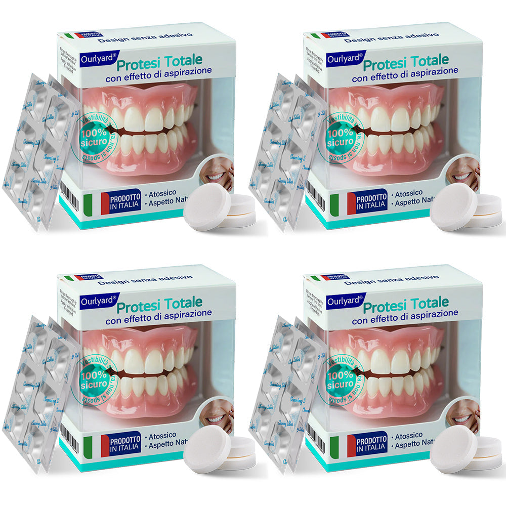 ✅ Prodotto e spedito dall'Italia | Ourlyard® Protesi Completa con Efficacia di Suzione 🦷🍀