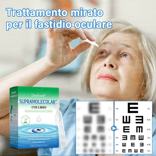 👩‍⚕️ Ourlyard® Collirio Supramolecolare ✅ Certificato CE (Adatto per cataratta, presbiopia, degenerazione maculare e occhio secco)