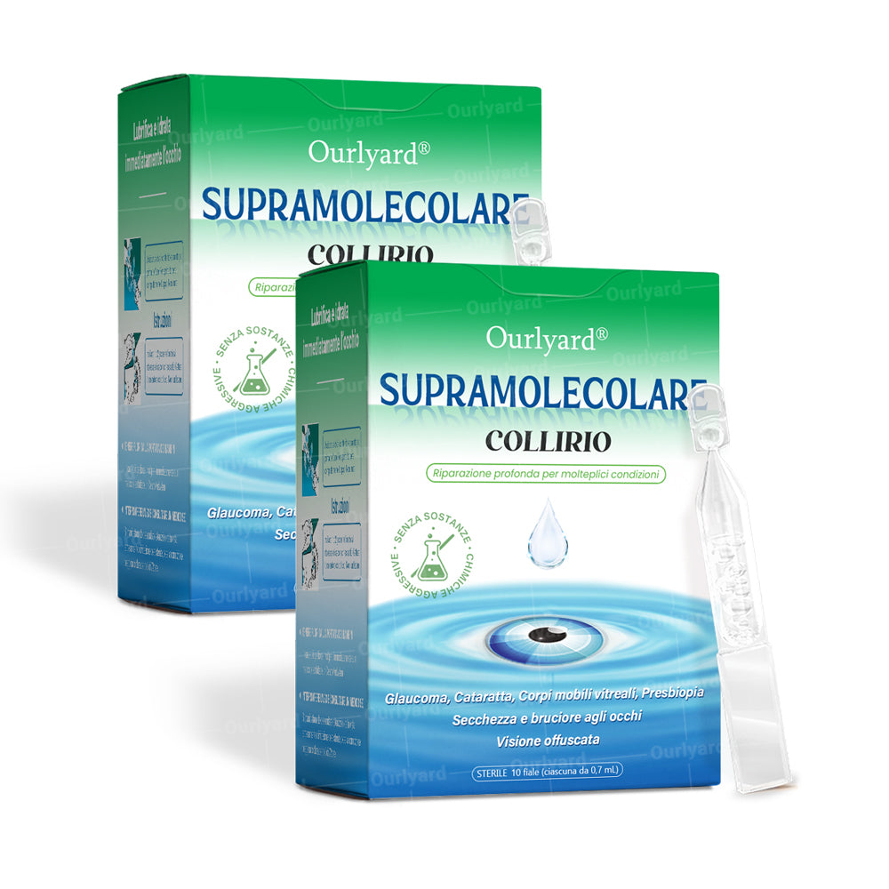 👩‍⚕️ Ourlyard® Collirio Supramolecolare ✅ Certificato CE (Adatto per cataratta, presbiopia, degenerazione maculare e occhio secco)