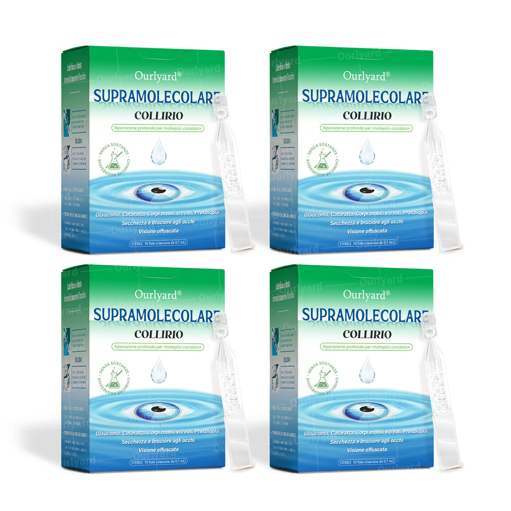 👩‍⚕️ Ourlyard® Collirio Supramolecolare ✅ Certificato CE (Adatto per cataratta, presbiopia, degenerazione maculare e occhio secco)